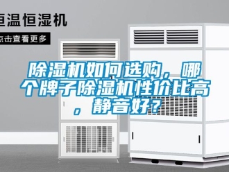 行業(yè)新聞除濕機(jī)如何選購，哪個(gè)牌子除濕機(jī)性價(jià)比高，靜音好？