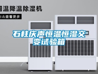知識(shí)百科石柱慶聲恒溫恒濕交變?cè)囼?yàn)箱