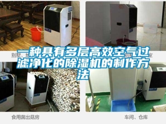 行業(yè)新聞一種具有多層高效空氣過濾凈化的除濕機的制作方法