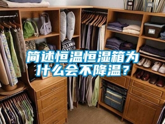 知識百科簡述恒溫恒濕箱為什么會不降溫？