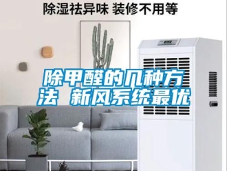 常見問題除甲醛的幾種方法 新風系統(tǒng)最優(yōu)