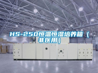 常見問題HS-250恒溫恒濕培養箱（非醫用）