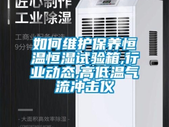 知識百科如何維護保養恒溫恒濕試驗箱,行業動態,高低溫氣流沖擊儀
