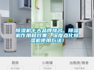 企業新聞除濕機十大品牌排名，除濕機作用和效果，深度點化除濕機使用方法！