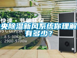 知識(shí)百科中央除濕新風(fēng)系統(tǒng)你理解的有多少？