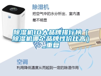 企業新聞除濕機10大品牌排行榜（除濕機哪個品牌性價比高）_重復
