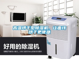 行業(yè)新聞高溫烘干型除濕機(jī)，讓面線烘干更便捷
