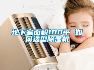 行業新聞地下室面積100平 如何選型除濕機