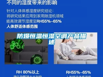 知識百科防爆恒溫恒濕空調(diào)產(chǎn)品描述