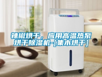 行業(yè)新聞辣椒烘干，應(yīng)用高溫?zé)岜煤娓沙凉駲C(jī)-[集木烘干]