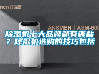 企業新聞除濕機十大品牌都有哪些？除濕機選購的技巧包括