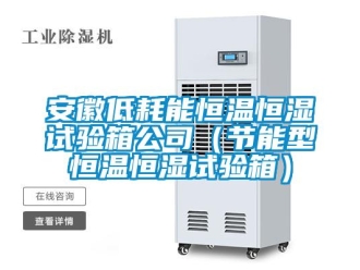 常見問題安徽低耗能恒溫恒濕試驗箱公司（節(jié)能型恒溫恒濕試驗箱）