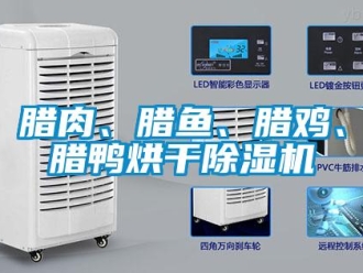 行業新聞臘肉、臘魚、臘雞、臘鴨烘干除濕機