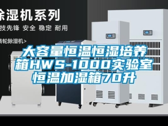 知識百科大容量恒溫恒濕培養箱HWS-1000實驗室恒溫加濕箱70升