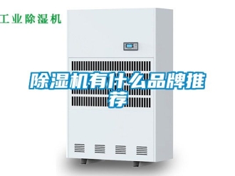 企業(yè)新聞除濕機(jī)有什么品牌推薦