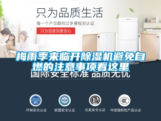 行業新聞梅雨季來臨開除濕機避免自燃的注意事項看這里