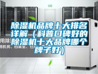 企業新聞除濕機品牌十大排名詳解（科普口碑好的除濕機十大品牌哪個牌子好）