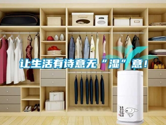 行業(yè)新聞讓生活有詩意無“濕”意！