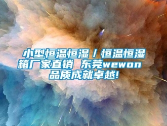 知識百科小型恒溫恒濕／恒溫恒濕箱廠家直銷 東莞wewon 品質(zhì)成就卓越!