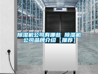 企業(yè)新聞除濕機(jī)公司有哪些 除濕機(jī)公司品牌介紹【推薦】