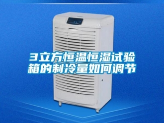 常見(jiàn)問(wèn)題3立方恒溫恒濕試驗(yàn)箱的制冷量如何調(diào)節(jié)