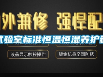 知識百科試驗室標準恒溫恒濕養護箱