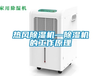 行業(yè)新聞熱風(fēng)除濕機(jī)—除濕機(jī)的工作原理