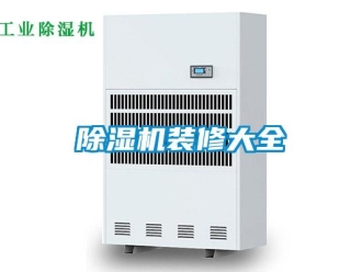 企業新聞除濕機裝修大全
