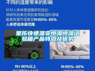 知識百科星拓快速溫變恒溫恒濕試驗箱產品特點及優勢