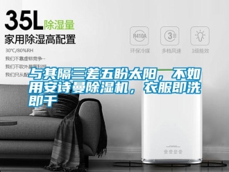 企業新聞與其隔三差五盼太陽，不如用安詩曼除濕機，衣服即洗即干
