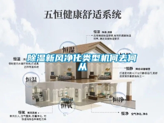 企業新聞除濕新風凈化類型機何去何從