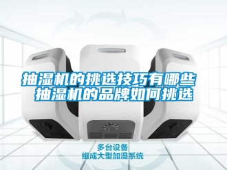 企業(yè)新聞抽濕機(jī)的挑選技巧有哪些 抽濕機(jī)的品牌如何挑選