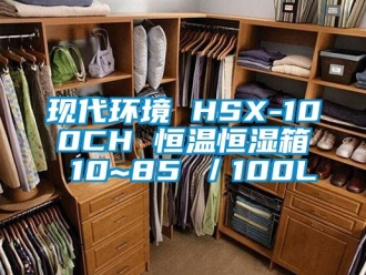 知識百科現(xiàn)代環(huán)境 HSX-100CH 恒溫恒濕箱 10~85℃／100L
