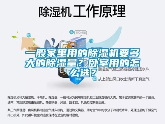 行業新聞一般家里用的除濕機要多大的除濕量？臥室用的怎么選？