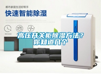企業新聞高壓開關柜除濕方法？你知道幾個