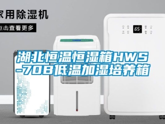 知識(shí)百科湖北恒溫恒濕箱HWS-70B低溫加濕培養(yǎng)箱