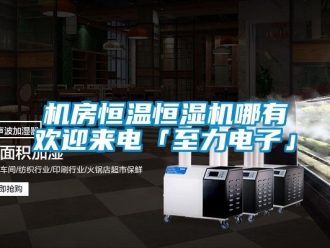 知識百科機房恒溫恒濕機哪有歡迎來電「至力電子」