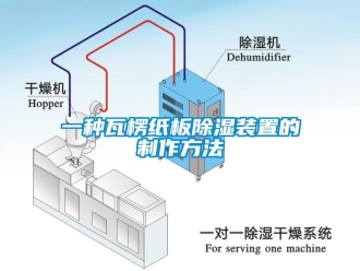 行業新聞一種瓦楞紙板除濕裝置的制作方法
