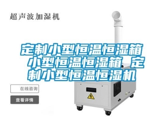知識百科定制小型恒溫恒濕箱 小型恒溫恒濕箱 定制小型恒溫恒濕機
