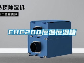 常見問題EHC200恒溫恒濕箱