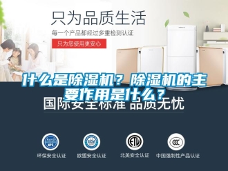 行業新聞什么是除濕機？除濕機的主要作用是什么？