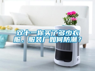常見問題雙十一你買了多少衣服，服裝廠如何防潮？