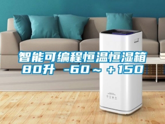 知識百科智能可編程恒溫恒濕箱80升 -60～＋150℃