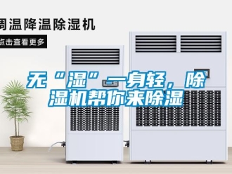 知識(shí)百科無(wú)“濕”一身輕，除濕機(jī)幫你來(lái)除濕