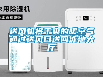 知識百科送風機將干爽的暖空氣通過送風口送回泳池大廳