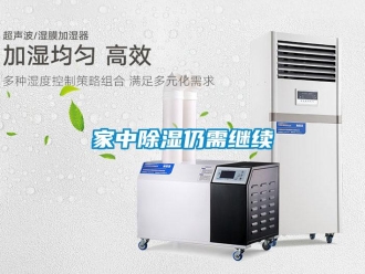 行業(yè)新聞家中除濕仍需繼續(xù)
