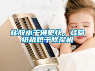 行業(yè)新聞讓膠水干得更快，蜂窩紙板烘干除濕機(jī)