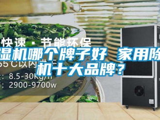 企業新聞抽濕機哪個牌子好 家用除濕機十大品牌？