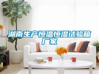 知識(shí)百科湖南生產(chǎn)恒溫恒濕試驗(yàn)箱廠家