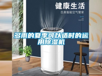企業(yè)新聞多雨的夏季可以適時的運用除濕機